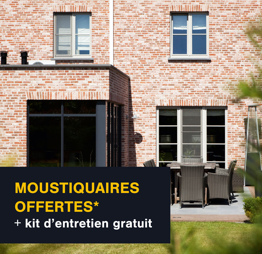 Châssis aluminium & moustiquaires - Bastogne